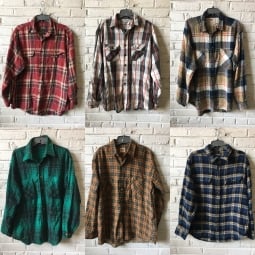 Mens Flannel Shirt by the bundle